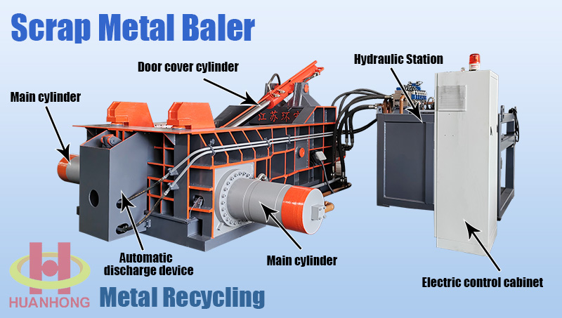metal baling machine metal baling machine