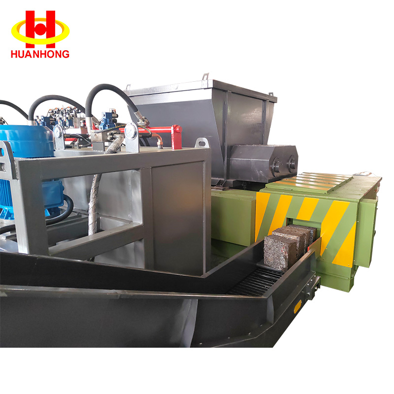 உயர் அடர்த்தி ஸ்கிராப் செப்பு சில்லுகள் சுருக்க ஹைட்ராலிக் மெட்டல் பேலர்