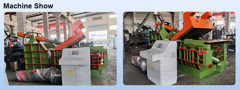 hydraulic scrap aluminum baler