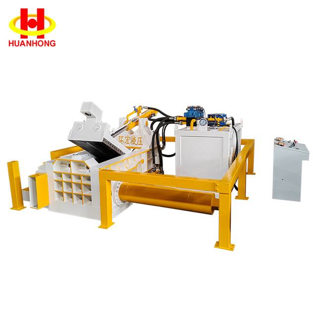  Automatic Side Pushing Hydraulic Scrap Aluminum Baler