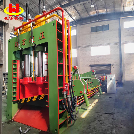 Hydraulic Heavy Scrap Metal Cutting crushing Gantry Shear