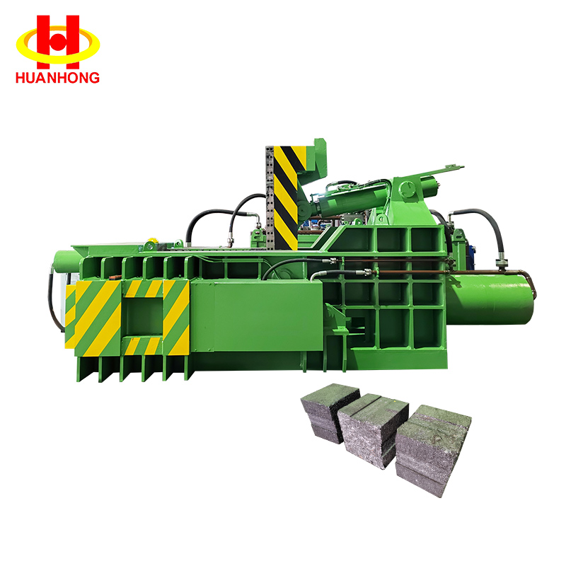 630 Ton High Pressure High Density Hydraulic Scrap Copper Briquetting Baler Machine
