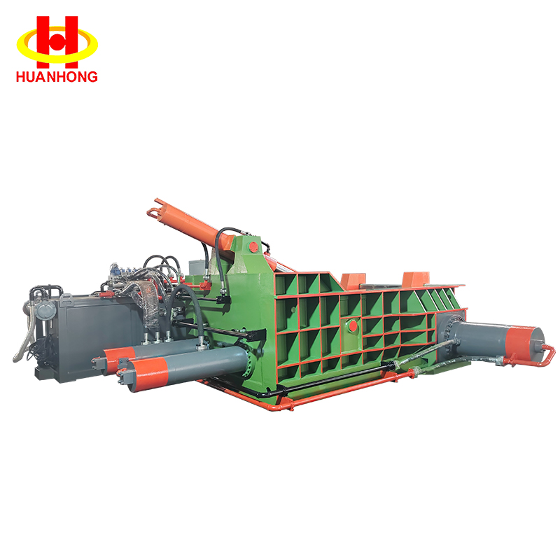 Semi-Automatic Industrial Waste Metal Hydraulic Baler Machine