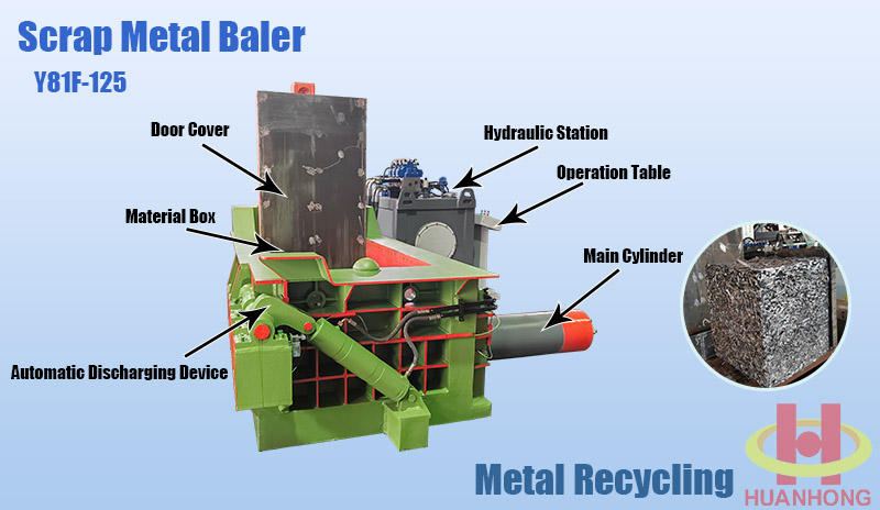 metal baler