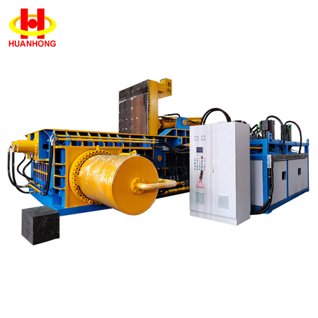 THJ-1500 Large-scale hydraulic metal baler for titanium scrap