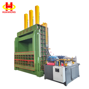 Hydraulic Drive Big Material Box Vertical Waste Paper Plastic Scrap Metal Baler