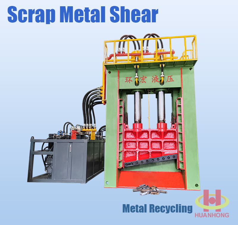Q91-630 scrap metal gantry shear