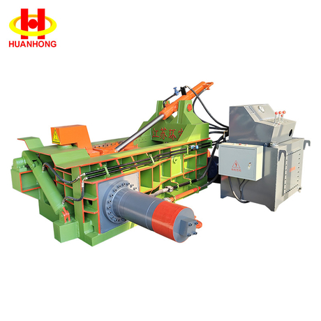 Y81-125 Automatic Hydraulic Drive PLC Control Metal Scrap Baler Machine