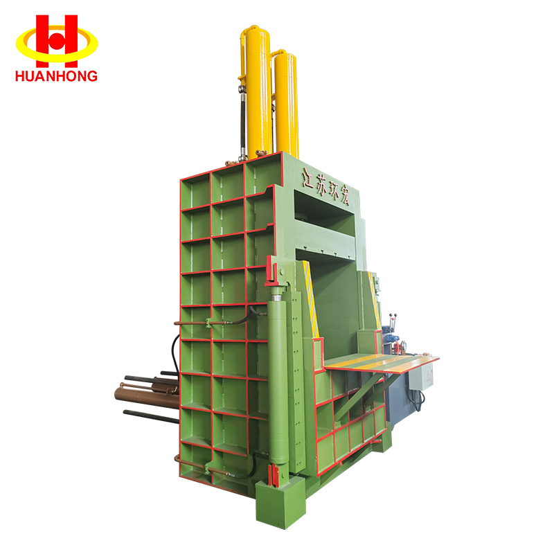 Y82-160 Hydraulic Vertical Waste Newspaper Baler with Feeding Platform