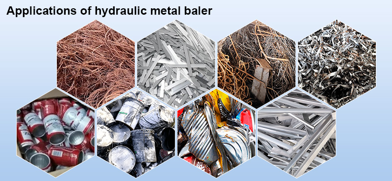 hydraulic aluminum scrap baling machine