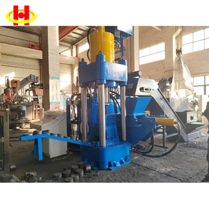 Vertical Hydraulic Metal Shavings Aluminum Chips Briquette Machine