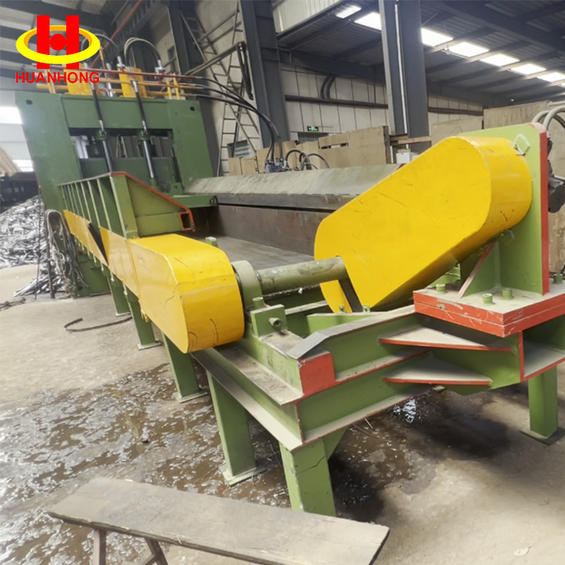250T Hydraulic Scrap ໂລຫະທໍ່ເຫຼັກຕັດ Gantry ເຄື່ອງ Shear