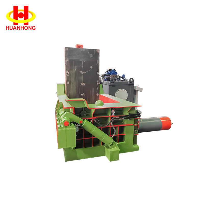 Small Automatic Turning-out Hydraulic Waste Aluminum Can Baler