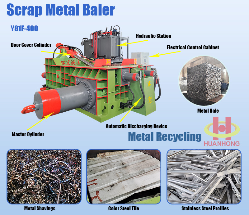 aluminum scrap baler