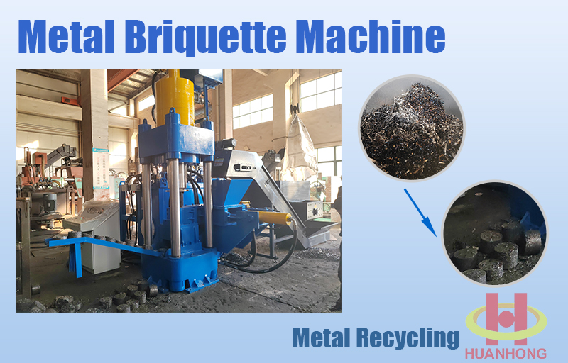 metal chips briquette machine