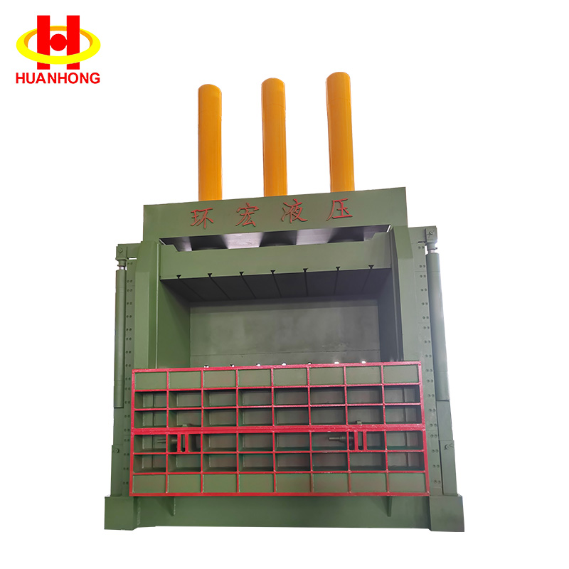 Vertical Multifunctional Waste Paper Cardboard Metal Recycling Hydraulic Baler