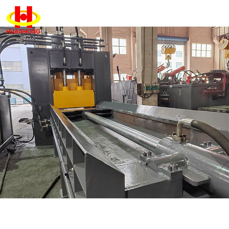 Q15K-500 Hydraulische schroot metalen stalen platen Achterschuif