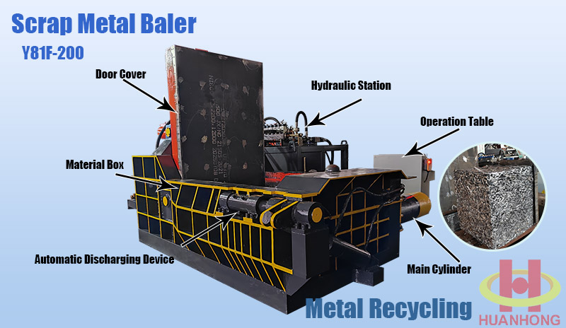 metal baler