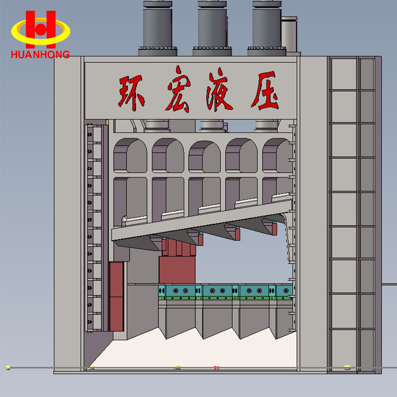 Multi-blade Scrap Metal Plate Shearing Machine