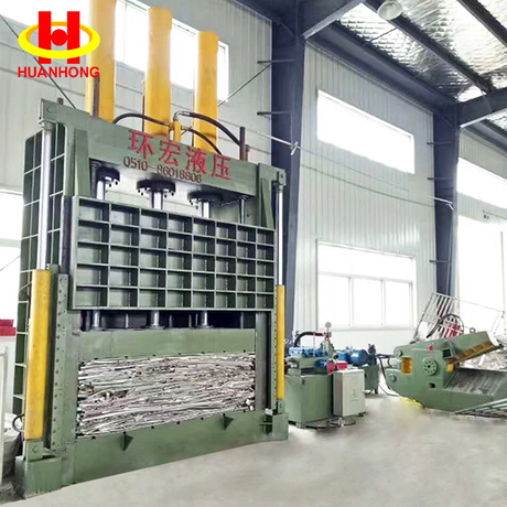 Hydraulic Vertical Scrap Metal Baler Machine