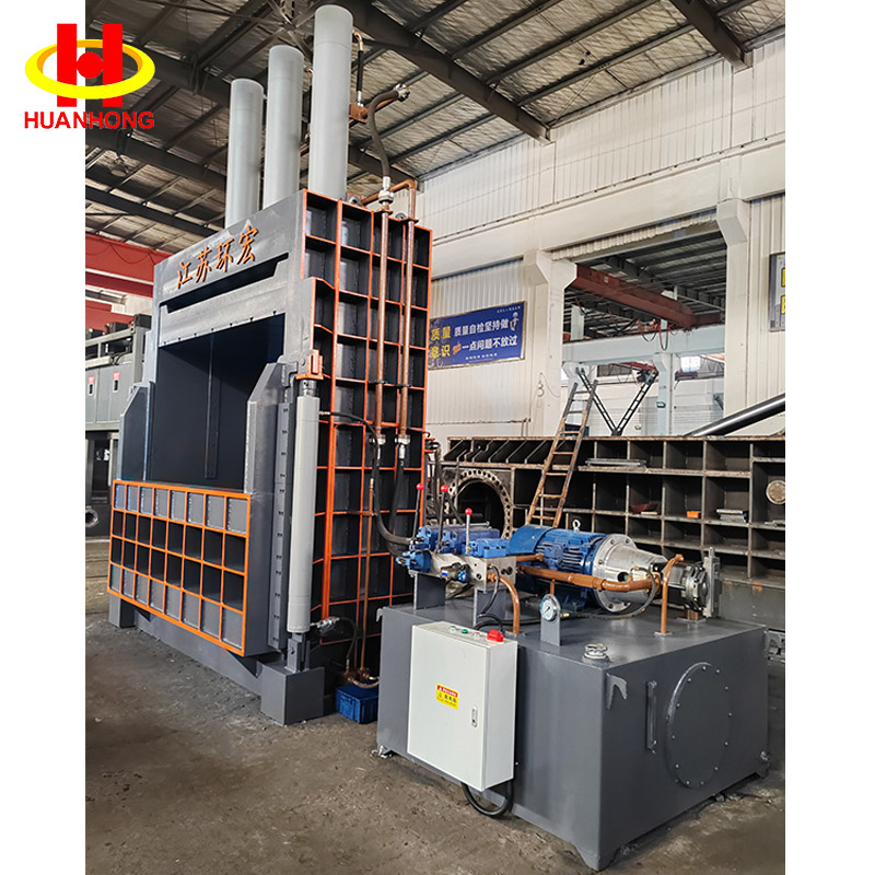 360T Vertical Hydraulic Waste Paper / Plastic Bottle /Thin Metal Scrap Baler 