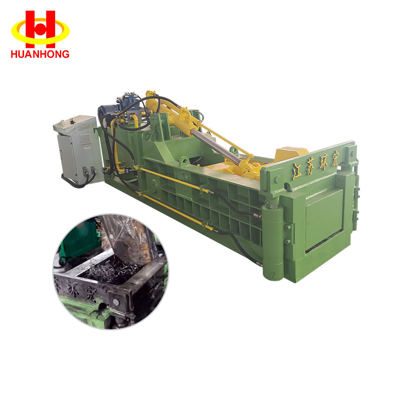 63 Tons Front-push Scrap Aluminum Cans Hydraulic Metal Baler