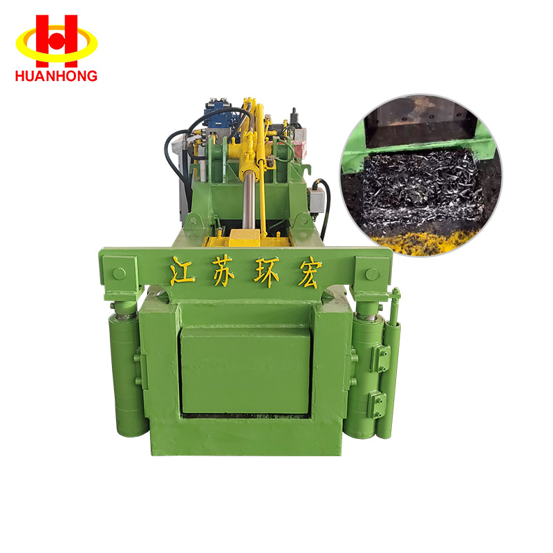 63 Tons Front-push Scrap Aluminum Cans Hydraulic Metal Baler