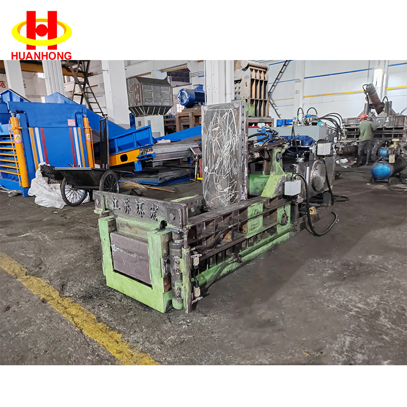 63 Tons Front-push Scrap Aluminum Cans Hydraulic Metal Baler