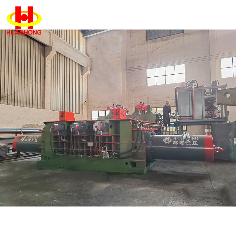 1000 Tons Big Scrap Metal Hydraulic Reinforcing steel Baling Press Machine