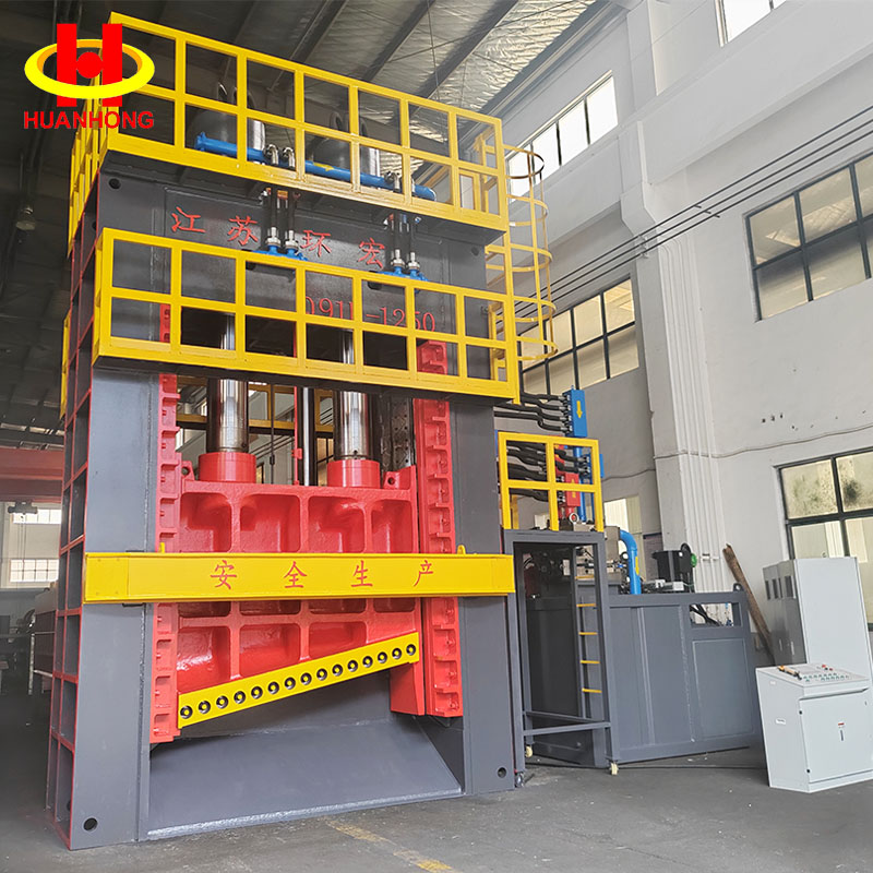 Q91-1250 Heavy Duty Metal Aluminum Scrap Non-ferrous Metals Guillotine Shear Machine