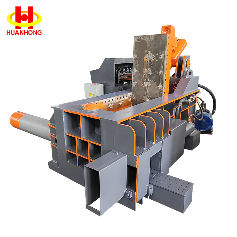 125 Tons Customized Small Side-pushing Hydraulic Scrap Metal Baler