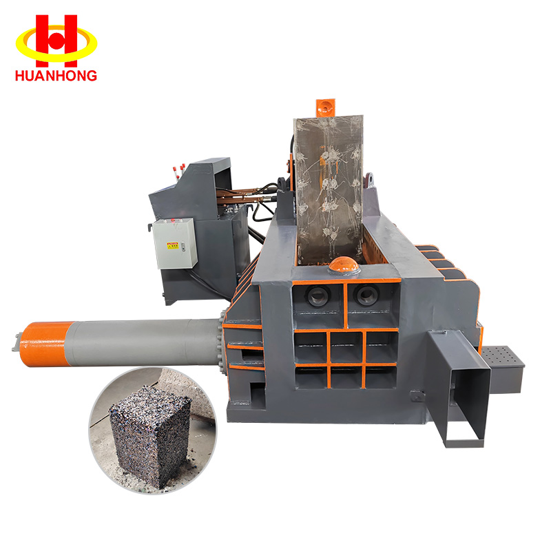 125 Tons Small Pressing Material Bin Hydraulic Scrap Metal Baling Baler