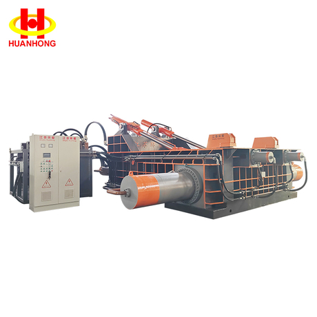 630 Tons Hydraulic Scrap Non-ferrous Metal Baling Baler Machine